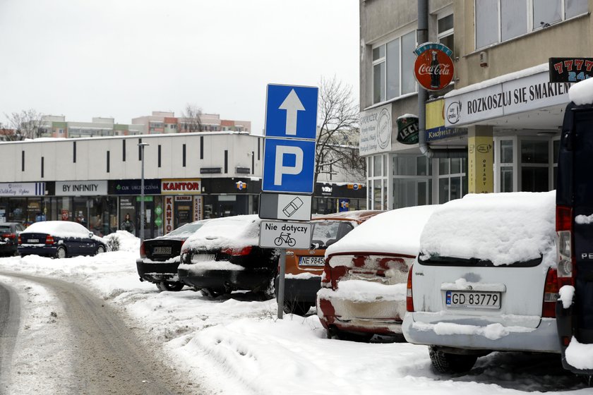 Zima w Gdańsku.