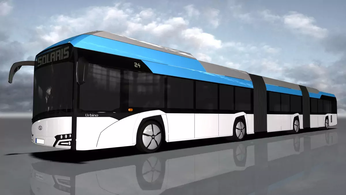 Solaris Urbino 24 Electric - wizualizacja