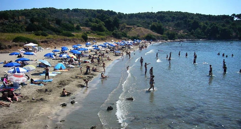 Plaża Pržina, Lumbarda na wyspie Korčula