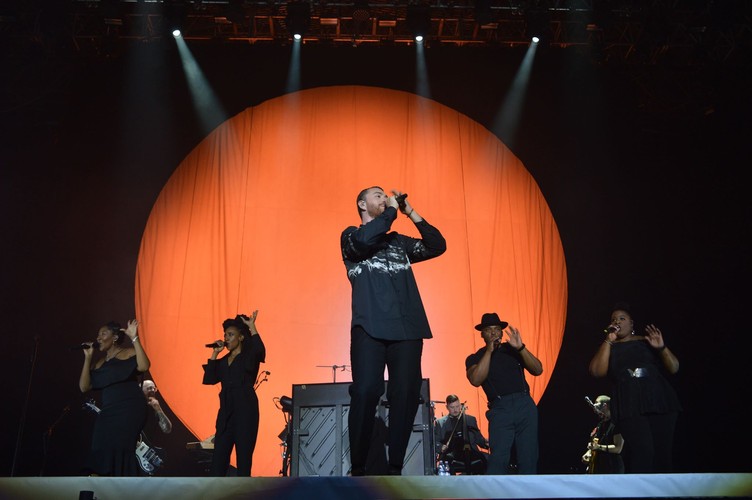 Sam Smith podczas Orange Warsaw Festival. 1 czerwca 2018