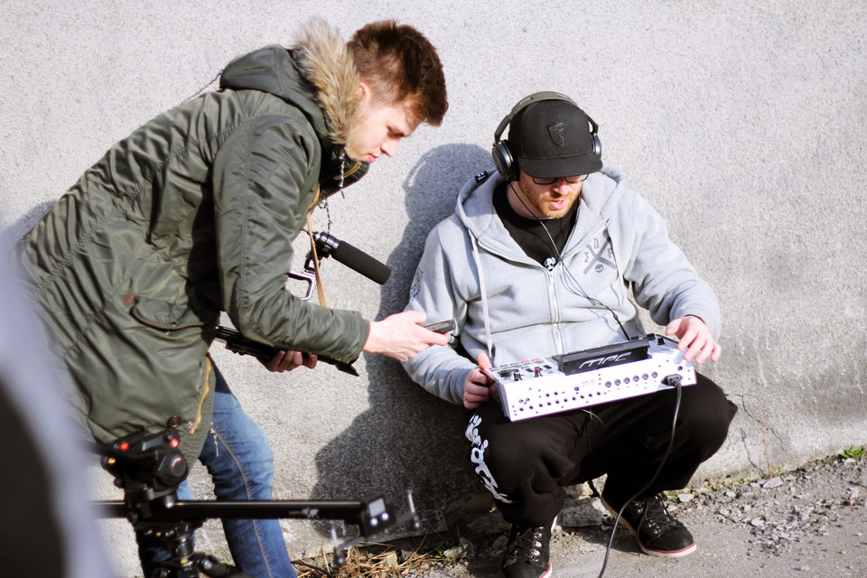 Pokahontaz - zdjęcia z planu do teledysku "Habitat"