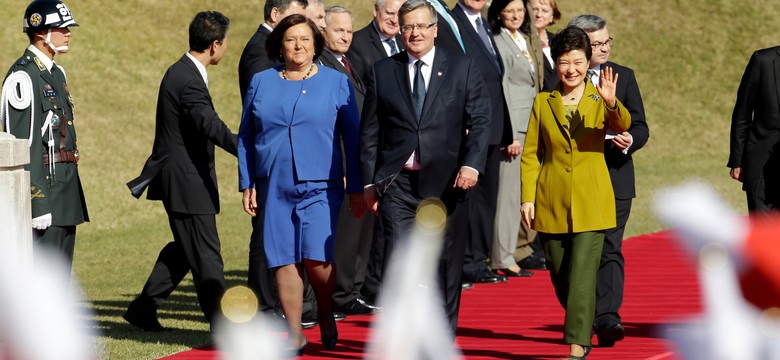 Prezydent zachwala Polskę w Korei. "Tygrys w biało-czerwone paski"