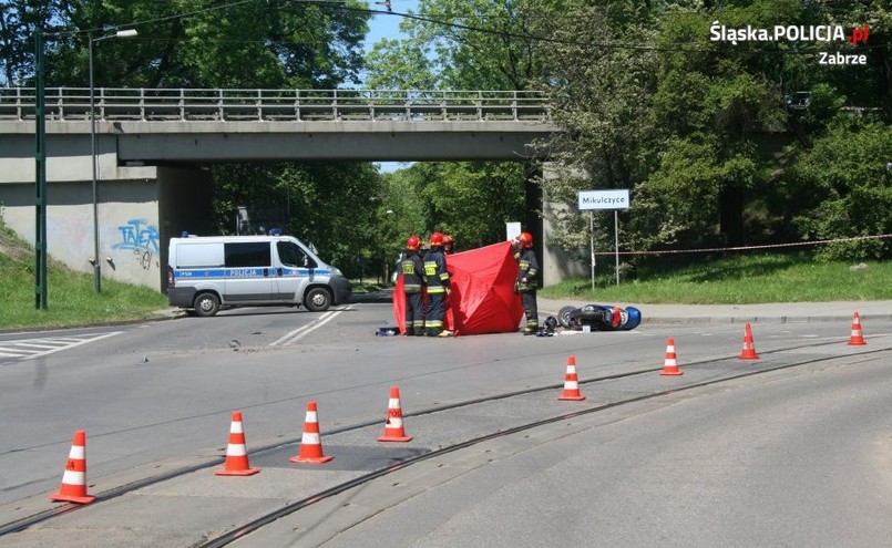 Zginął czterolatek wieziony przez ojca motocyklem