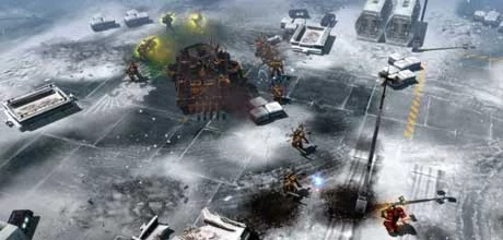 Screen z gry "Warhammer 40k: Dawn of War 2– Chaos Rising"