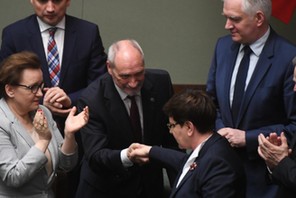 Beata Szydło Anna Zalewska Zbigniew Ziobro Jarosław Gowin Piotr Gliński