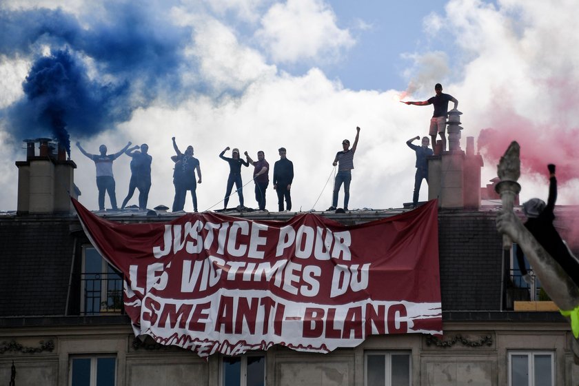 Zamieszki w Londynie i Paryżu po protestach przeciw rasizmowi