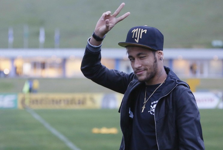Neymar pojawił się na treningu reprezentacji Brazylii