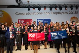 Kim są najlepsi pracodawcy w Polsce? Gala Top Employers Polska 2018