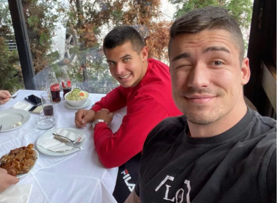 Uroš Blažić i Nikola Đorđević