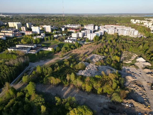 Nowe połączenie al. Sikorskiego z ul. Krasickiego coraz bliżej. Są pieniądze na projekt [ZDJĘCIA Z DRONA]