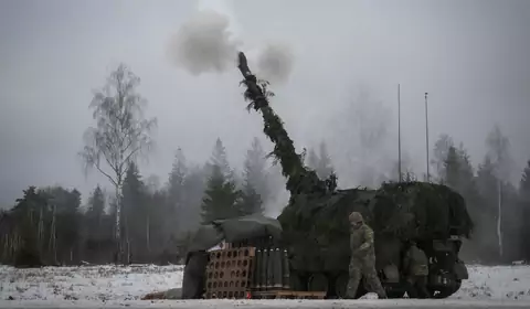 Brytyjski "król wojny" w Ukrainie. Moc armatohaubicy AS-90 na wideo