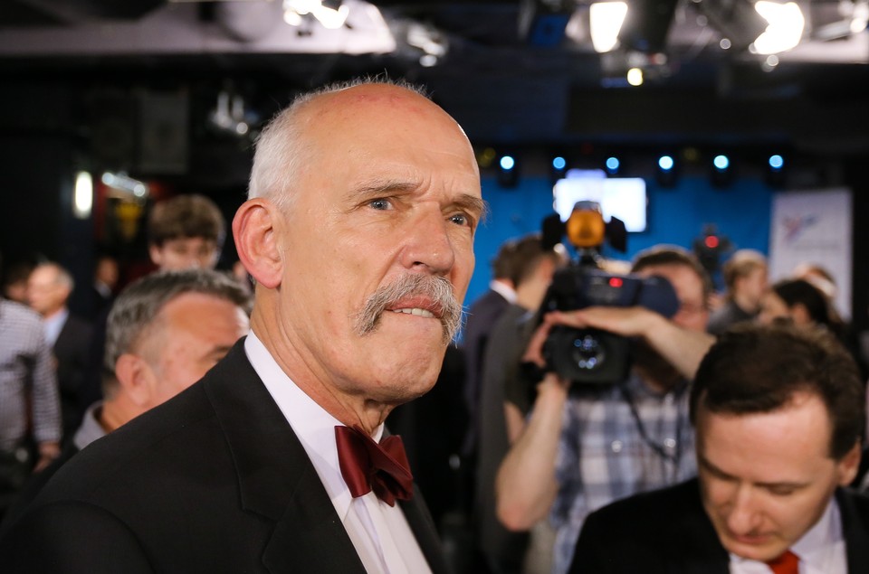 Lider Kongresu Nowej Prawicy Janusz Korwin-Mikke