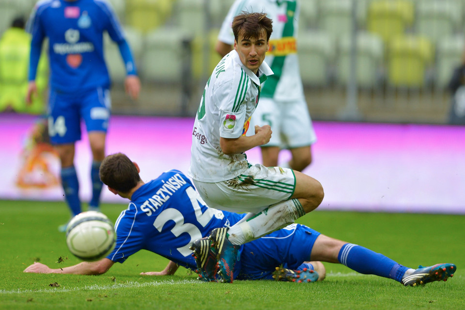 PIŁKA NOŻNA T-MOBILE EKSTRAKLASA LECHIA RUCH