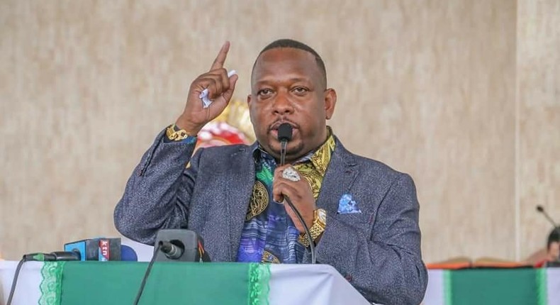 Former Nairobi Governor Mike Mbuvi Sonko 