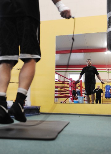 Tak Andrzej Gołota szykuje się na Przemysława Saletę