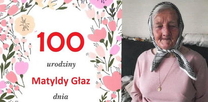 Pani Matylda świętowała 100. urodziny! Zdradziła swoją receptę na długowieczność