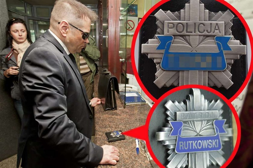 Rutkowski udaje policjanta?