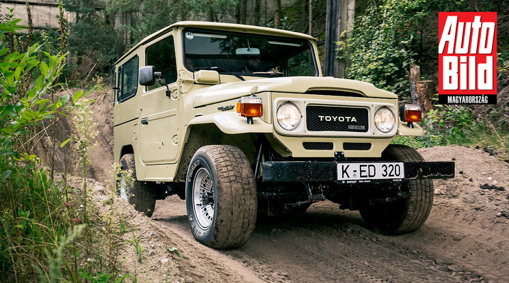 A Land Cruiser BJ40 az egyik legkeményebb terepjáró / Fotó: Auto Bild