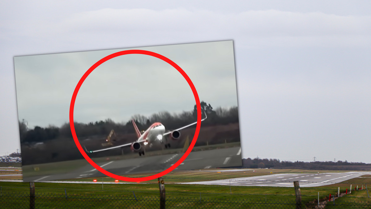 Anglia. Samolot cudem wylądował. Kraj szykuje się na najgorsze [VIDEO]