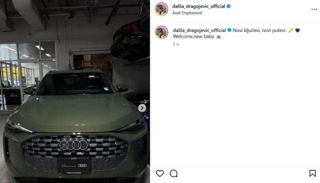 Dalila Dragojević (Foto: Instagram/dalila_dragojevic_official)