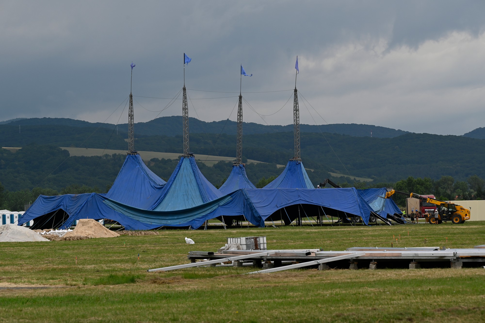 Prípravy na 26. ročník festivalu Pohoda.