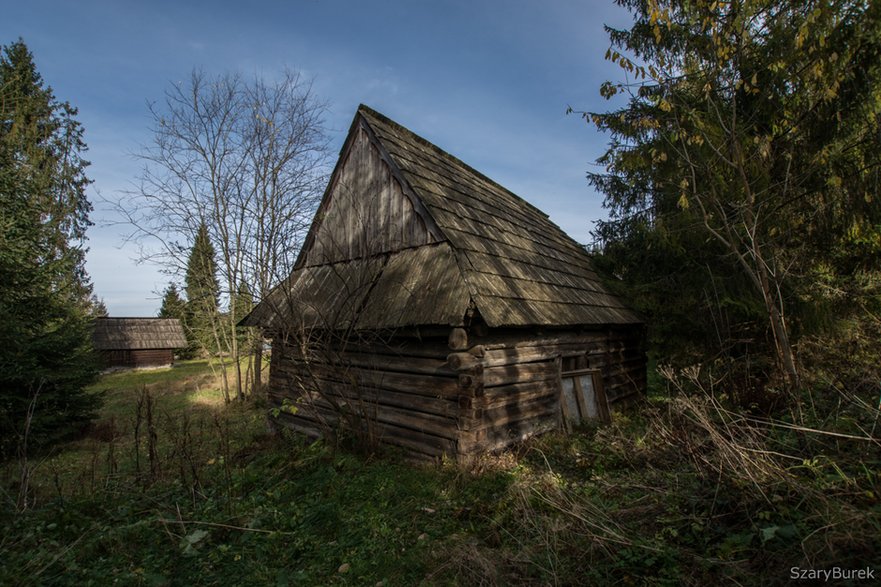 zapomniane szałasy pasterskie