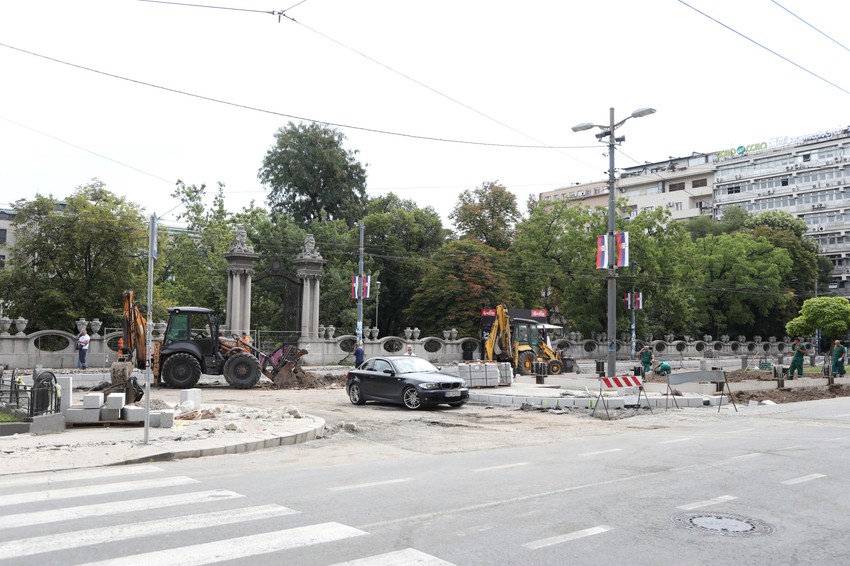 Rekonstrukcija centra Beograd - Studentski trg