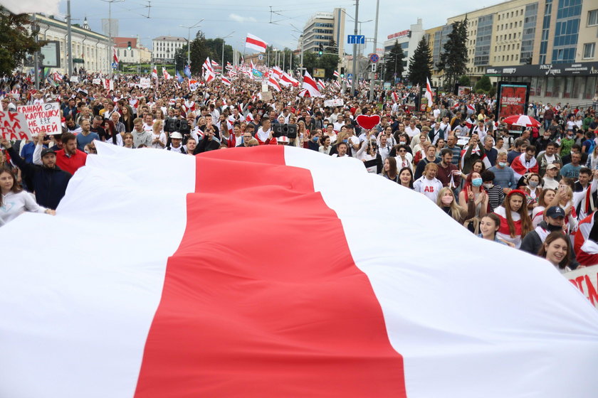 Marsz Jedności na Białorusi