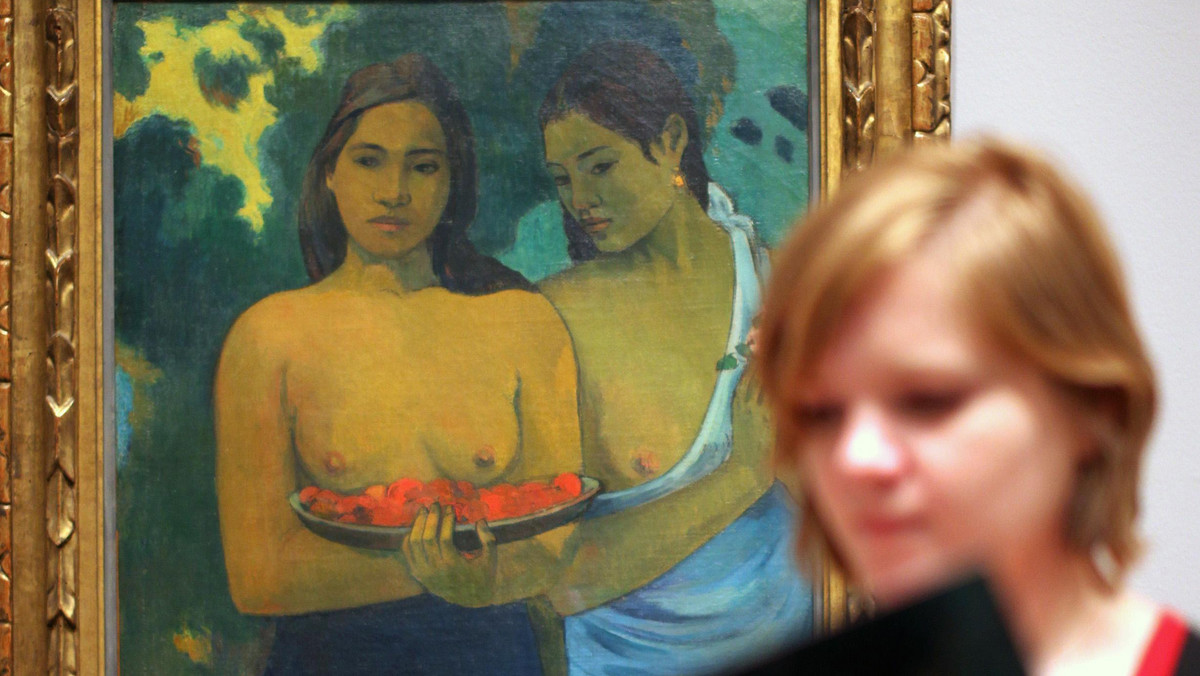 Niezrównoważona kobieta próbowała zniszczyć dzieło "Dwie tahitańskie kobiety" pędzla Paula Gauguina, które było wystawione w National Gallery of Art w Waszyngtonie. Według 53-letniej kobiety dzieło malarza ma zły wpływ na dzieci, bo przestawia nagość - informuje serwis thesmokinggun.com.