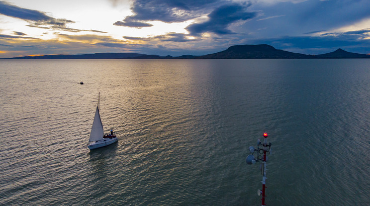 Jó a Balaton vízminősége /Fotó: MTI/Varga György