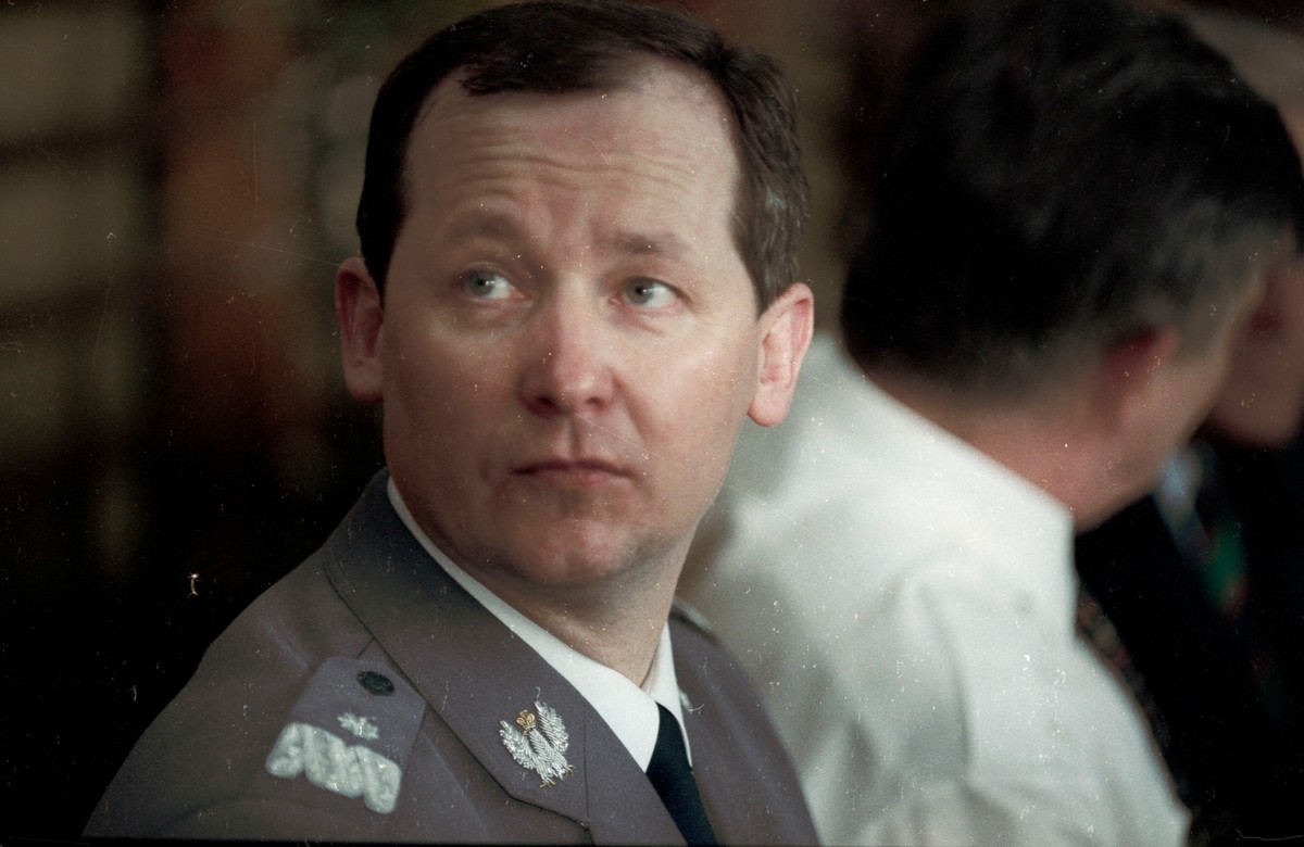 Komendant glówny Policji Marek Papala w Chorzowie