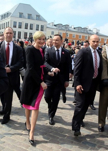 Agata Kornhauser-Duda i Andrzej Duda