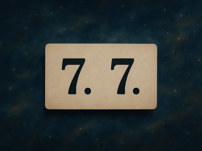 Numerolog otkriva šta donosi datum ogledala 7. 7.