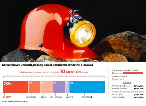 Kanadyjczycy umocnią pozycję dzięki polskim surowcom