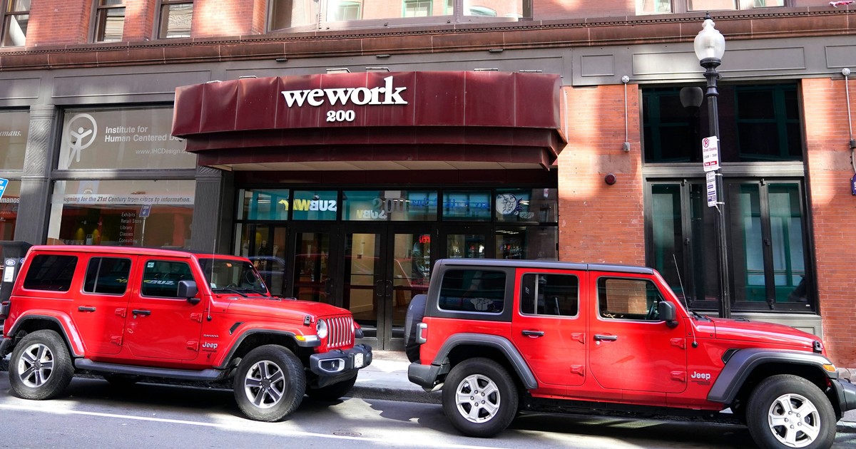 WeWork gains 13% in long-awaited trading debut 2 years after failed IPO ...