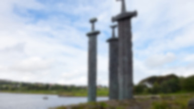 Sverd i fjell - miecze symbolizujące zjednoczenie Norwegii