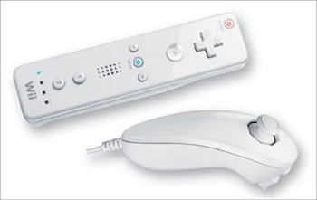 Kontroler do Wii składa się z dwóch elementów: WiiMote oraz Nunchuk trzymanych w prawej i lewej ręce