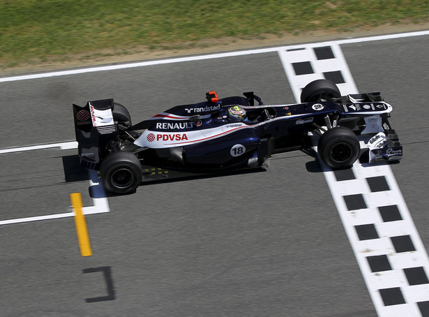 F1: Maldonado debiutuje na najwyższym podium