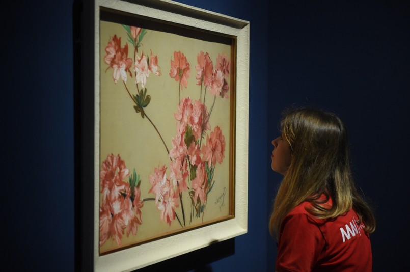 Na ekspozycji zgromadzono blisko 250 dzieł. Wszystkie są własnością Muzeum Narodowego.