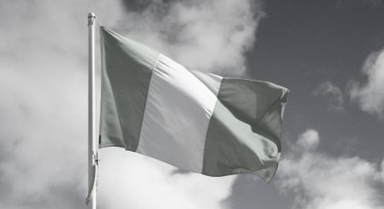 The Nigerian flag