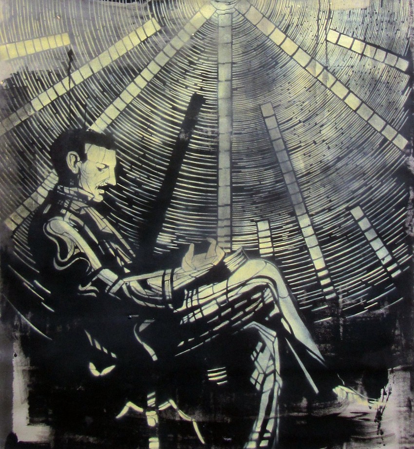 Rad sa izložbe Pavla Cvijovića