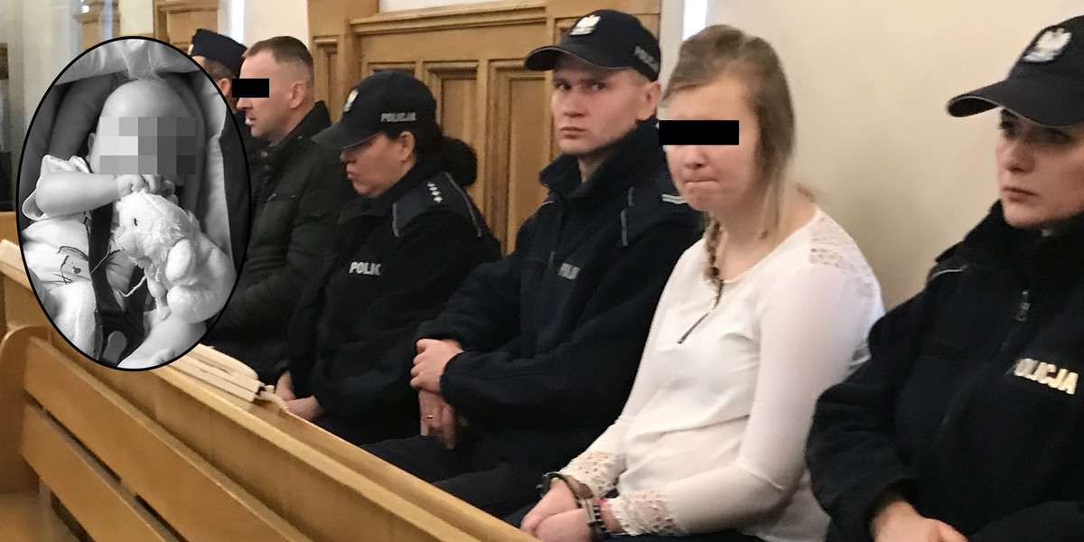 Karina B. i Grzegorz B. skazani w sprawie śmierci 6-miesięcznego Maksymiliana.