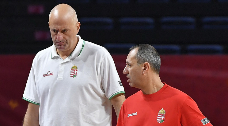 Ivkovics (balra) segítőnek kérte fel Pórt, korábbi edzőjét /Fotó: MTI/ Czeglédi Zsolt