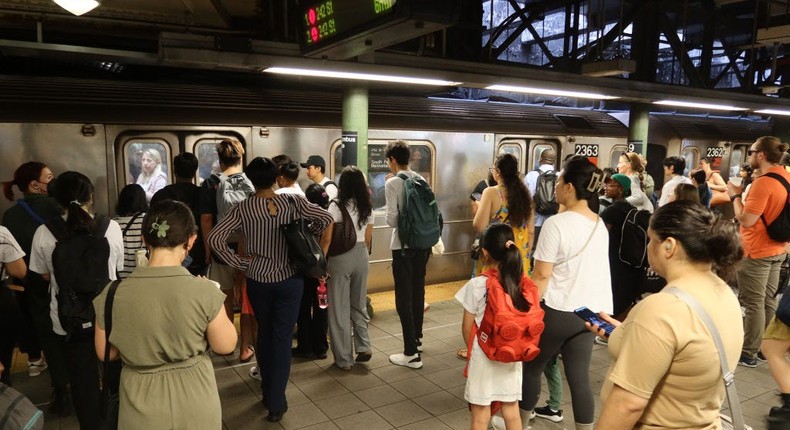 Commuters in NYC and DC should prepare for some disruptions over the global IT outage.Gary Hershorn/Getty Images