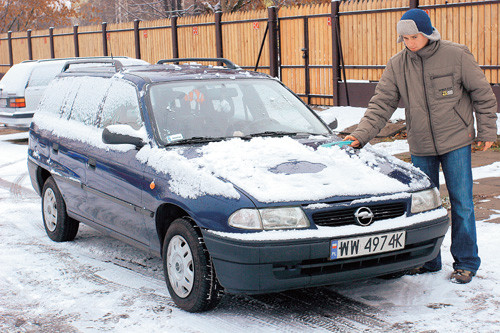 Odśnież auto, zanim odjedziesz!