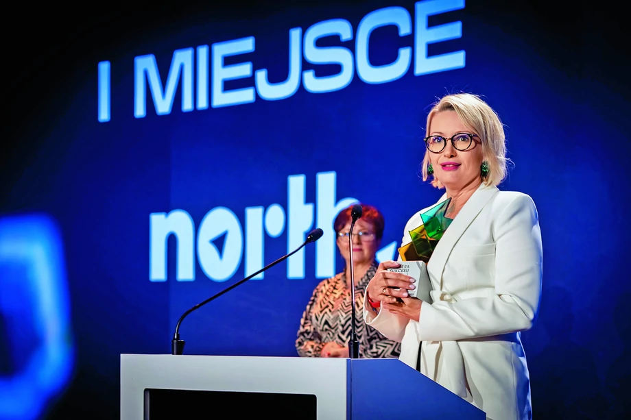Firma North.pl zajęła I miejsce w IV edycji konkursu. Nagrodę odebrała Monika Pobrotyń.