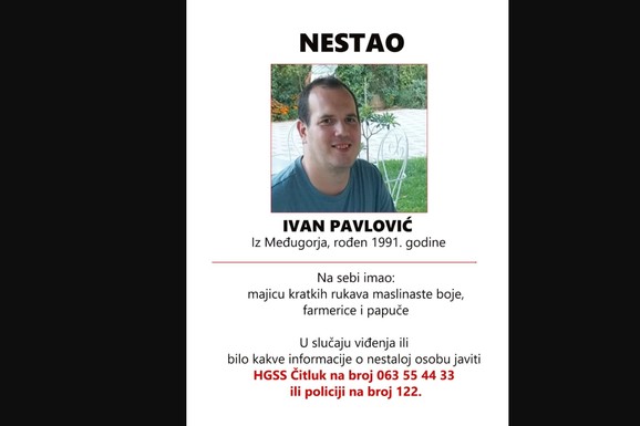 SREĆAN KRAJ POTRAGE! Pronađen Ivan (35), 60 gorskih spasilaca bilo na terenu