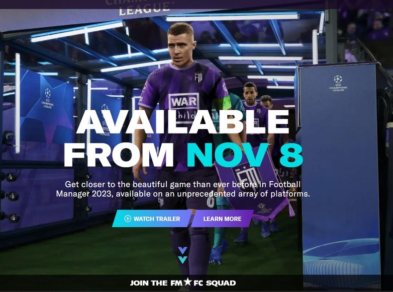 Football Manager 2023 Early Access Beta Available Now