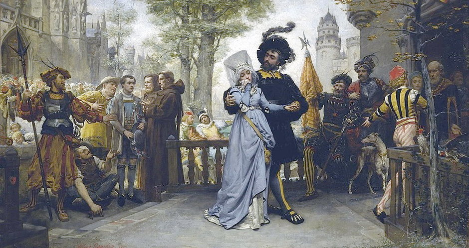 Prawo pierwszej nocy XIX-wieczny obraz Julesa-Arsene’a Garniera.