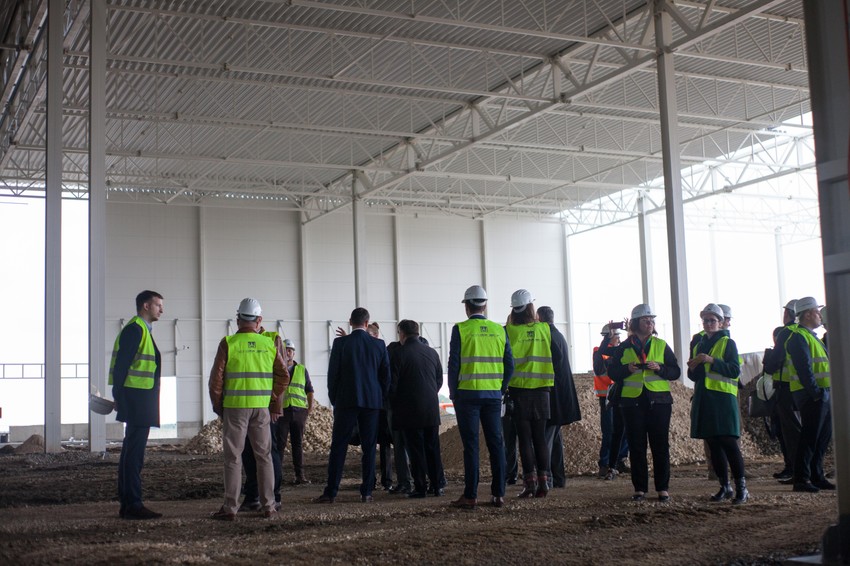 Obilazak gradilišta KLP